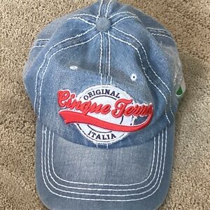 Cinque Terre Blue Denim Cap